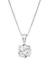 LAB GROWN DIAMONDS 14K 1.25 CT. TW. LAB GROWN DIAMOND SOLITAIRE PENDANT