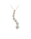 Lab Grown Diamonds 14k 1.50 Ct. Tw. Lab Grown Diamond Necklace