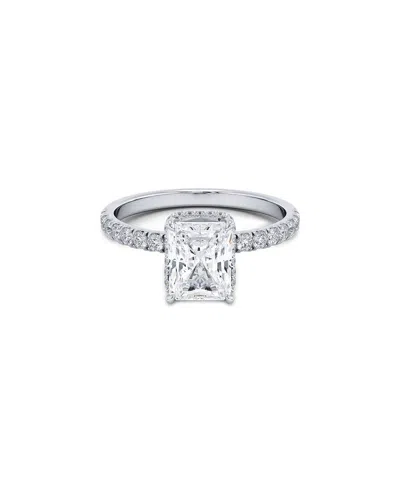 Lab Grown Diamonds 14k 1.50 Ct. Tw. Lab-grown Diamond Ring In Metallic