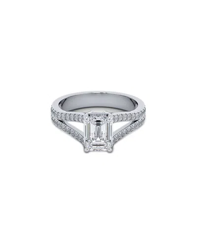 Lab Grown Diamonds 14k 1.55 Ct. Tw. Lab-grown Diamond Ring In Metallic