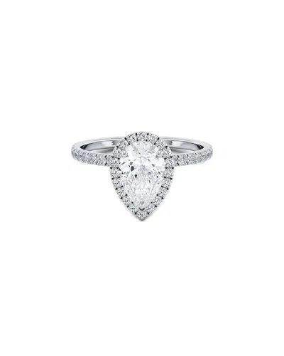 Lab Grown Diamonds 14k 1.67 Ct. Tw. Lab-grown Diamond Ring In Metallic