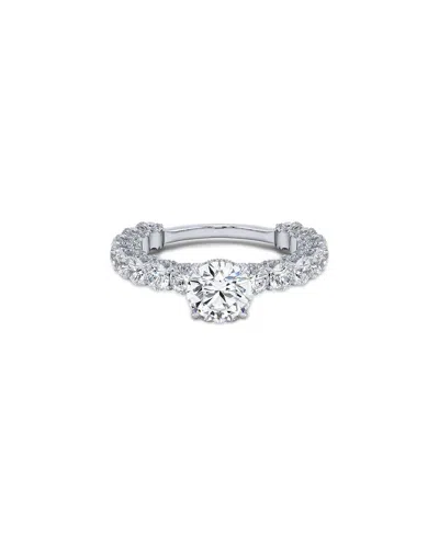 Lab Grown Diamonds 14k 1.75 Ct. Tw. Lab-grown Diamond Ring In Metallic