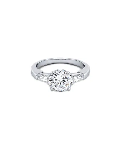Lab Grown Diamonds 14k 1.80 Ct. Tw. Lab-grown Diamond Ring In Metallic