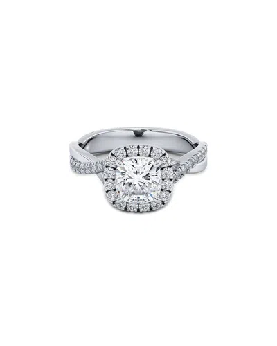 Lab Grown Diamonds 14k 1.90 Ct. Tw. Lab-grown Diamond Ring In Metallic