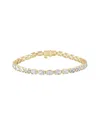 Lab Grown Diamonds 14k 10.01 Ct. Tw. Lab Grown Diamond Bracelet