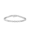 Lab Grown Diamonds 14k 10.01 Ct. Tw. Lab Grown Diamond Bracelet