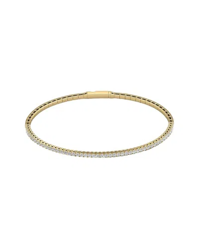 Lab Grown Diamonds 14k 1.00 Ct. Tw. Lab-grown Diamond Bracelet In Gold
