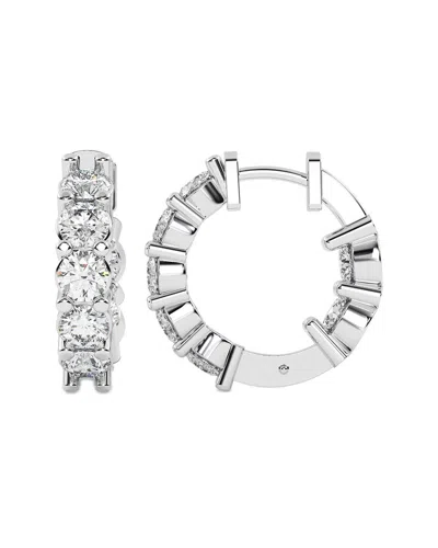 Lab Grown Diamonds 14k 3.00 Ct. Tw. Lab-grown Diamond Earrings In White