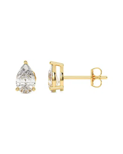 Lab Grown Diamonds 14k 1.00 Ct. Tw. Lab-grown Diamond Earrings In Gold
