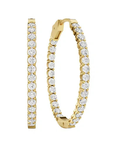 Lab Grown Diamonds 14k 1.00 Ct. Tw. Lab-grown Diamond Earrings In Gold