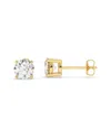 Lab Grown Diamonds 14k 1.00 Ct. Tw. Lab-grown Diamond Earrings In Brown
