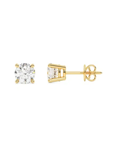 Lab Grown Diamonds 14k 1.00 Ct. Tw. Lab-grown Diamond Earrings In Gold