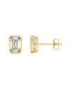 Lab Grown Diamonds 14k 0.75 Ct. Tw. Lab-grown Diamond Earrings In Gold