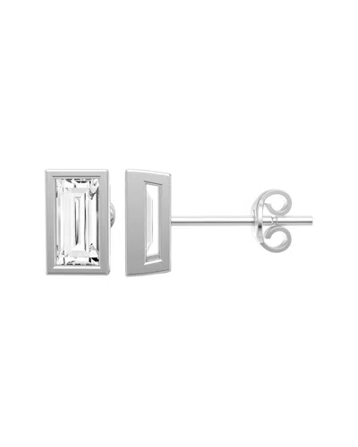 Lab Grown Diamonds 14k 1.00 Ct. Tw. Lab-grown Diamond Earrings In Metallic