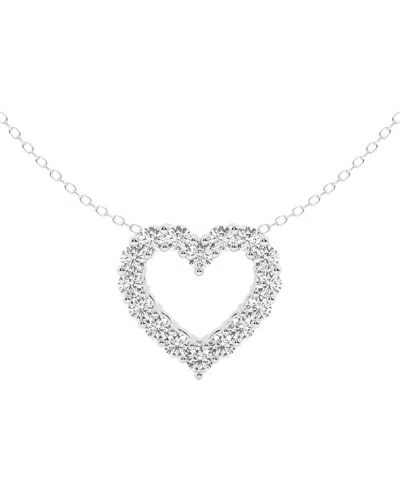 Lab Grown Diamonds 14k 1.00 Ct. Tw. Lab Grown Diamond Heart Pendant