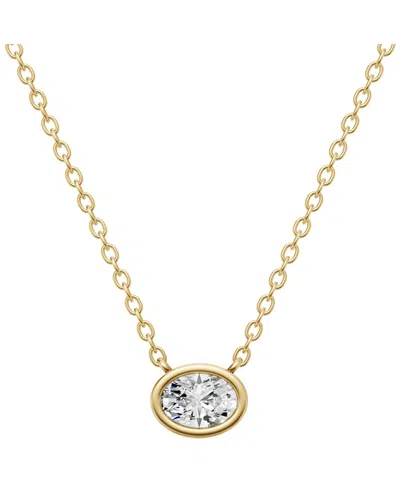 LAB GROWN DIAMONDS DNU 14K 1.00 CT. TW. LAB-GROWN DIAMOND NECKLACE
