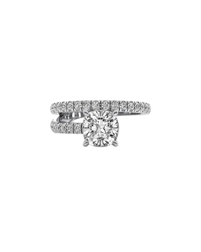 Lab Grown Diamonds 14k 1.00 Ct. Tw. Lab-grown Diamond Ring In Metallic