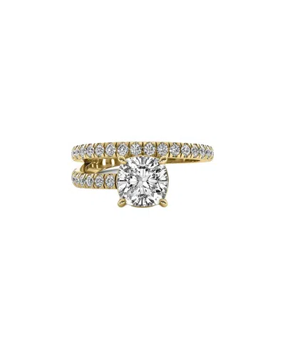 Lab Grown Diamonds 14k 1.00 Ct. Tw. Lab-grown Diamond Ring In Metallic