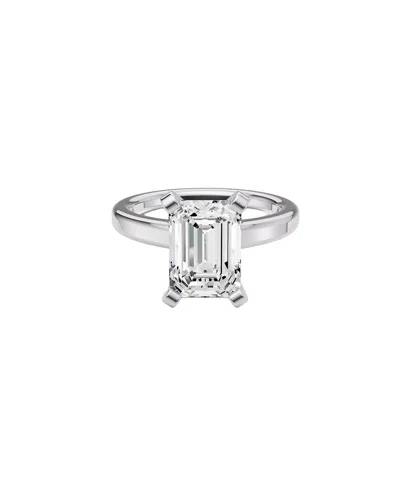 Lab Grown Diamonds 14k 1.00 Ct. Tw. Lab-grown Diamond Ring In Silver