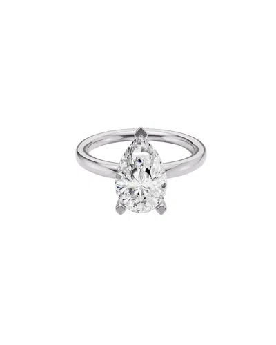 Lab Grown Diamonds 14k 1.50 Ct. Tw. Lab-grown Diamond Ring In Metallic