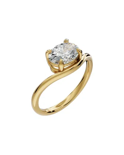Lab Grown Diamonds 14k 1.00 Ct. Tw. Lab-grown Diamond Ring In Gold