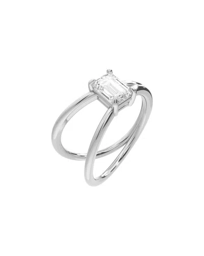 Lab Grown Diamonds 14k 1.00 Ct. Tw. Lab-grown Diamond Ring In Metallic