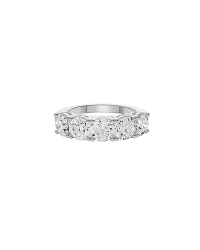 Lab Grown Diamonds 14k 1.00 Ct. Tw. Lab-grown Diamond Ring In Silver