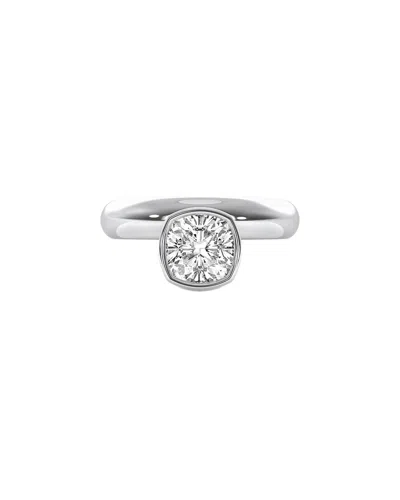 Lab Grown Diamonds 14k 1.00 Ct. Tw. Lab-grown Diamond Ring In Silver