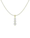 Lab Grown Diamonds 14k 1.00 Ct. Tw. Lab-grown Diamond Solitaire Pendant
