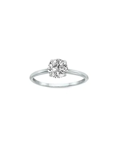 Lab Grown Diamonds 14k 1.00 Ct. Tw. Lab-grown Diamond Solitaire Ring In Metallic