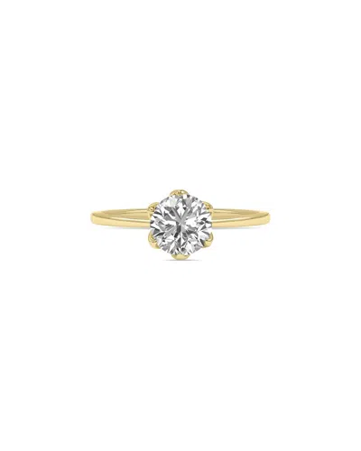 Lab Grown Diamonds 14k 1.00 Ct. Tw. Lab-grown Diamond Solitaire Ring In Gold