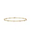 Lab Grown Diamonds 14k 0.54 Ct. Tw. Lab-grown Diamond Station Bracelet