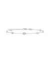 LAB GROWN DIAMONDS 14K 1.00 CT. TW. LAB-GROWN DIAMOND STATION BRACELET