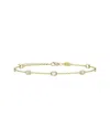 Lab Grown Diamonds 14k 1.00 Ct. Tw. Lab-grown Diamond Station Bracelet