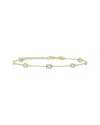 Lab Grown Diamonds 14k 1.00 Ct. Tw. Lab-grown Diamond Station Bracelet
