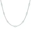 Lab Grown Diamonds 14k 1.00 Ct. Tw. Lab-grown Diamond Station Necklace