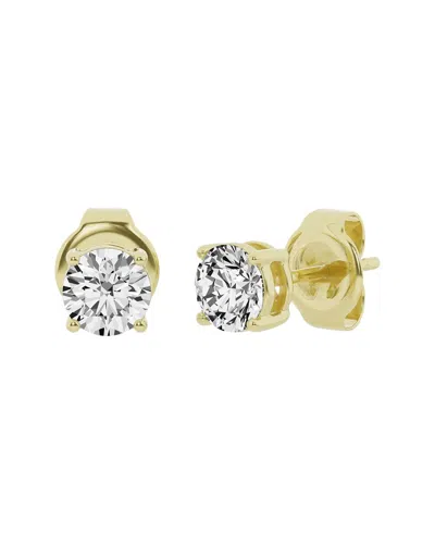 Lab Grown Diamonds 14k 1.00 Ct. Tw. Lab-grown Diamond Studs In Gold