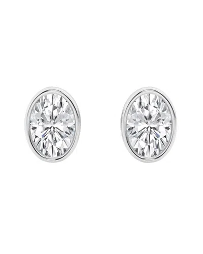 Lab Grown Diamonds 14k 1.00 Ct. Tw. Lab-grown Diamond Studs In Neutral