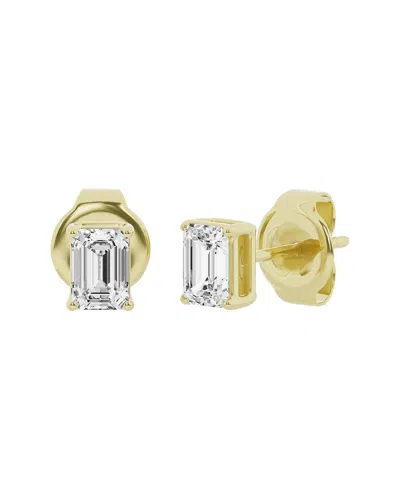 Lab Grown Diamonds 14k 1.00 Ct. Tw. Lab-grown Diamond Studs In Gold