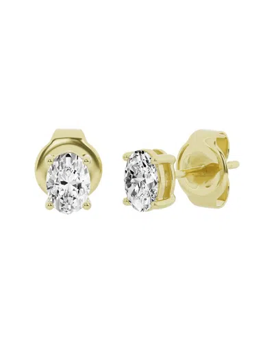 Lab Grown Diamonds 14k 1.00 Ct. Tw. Lab-grown Diamond Studs In Gold