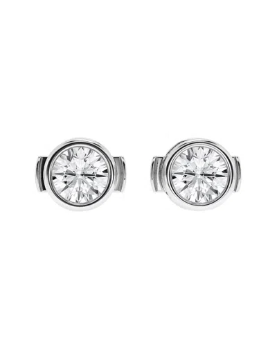 Lab Grown Diamonds 14k 1.00 Ct. Tw. Lab-grown Diamond Studs In Metallic