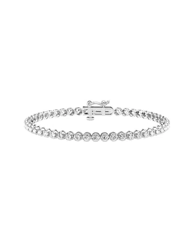 Lab Grown Diamonds 14k 1.00 Ct. Tw. Lab Grown Diamond Tennis Bracelet In White
