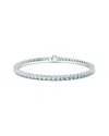 Lab Grown Diamonds 14k 4.00 Ct. Tw. Lab-grown Diamond Tennis Bracelet In Brown