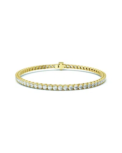 Lab Grown Diamonds 14k 1.00 Ct. Tw. Lab-grown Diamond Tennis Bracelet In Gold