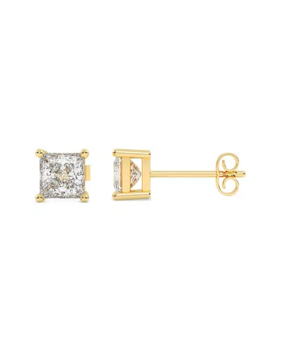 Lab Grown Diamonds 14k 1.00 Ct. Tw. Lab-grown Diamond Earrings In Gold