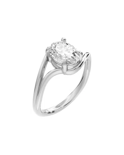 Lab Grown Diamonds 14k 1.00 Ct. Tw. Lab-grown Diamond Ring In Metallic
