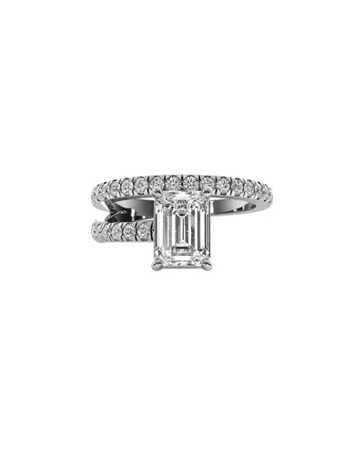 Lab Grown Diamonds 14k 1.00 Ct. Tw. Lab-grown Diamond Ring In Metallic