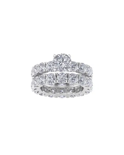 Lab Grown Diamonds 14k 10.00 Ct. Tw. Diamond Ring In White