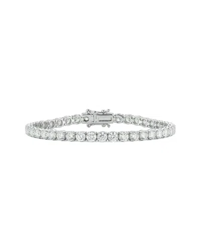 Lab Grown Diamonds 14k 10.00 Ct. Tw. Lab-grown Diamond Bracelet In White