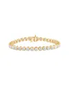 Lab Grown Diamonds 14k 10.00 Ct. Tw. Lab Grown Diamond Bracelet